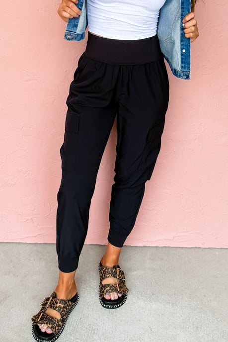 Pantalones Cargo con Cintura Elástica - Image 5