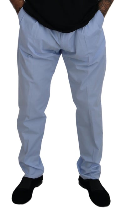 Pantalones de algodón azul claro Pt0857 - Image 3