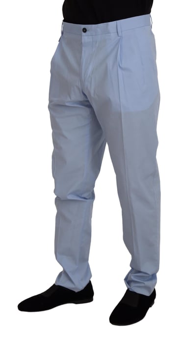 Pantalones de algodón azul claro Pt0857 - Image 4