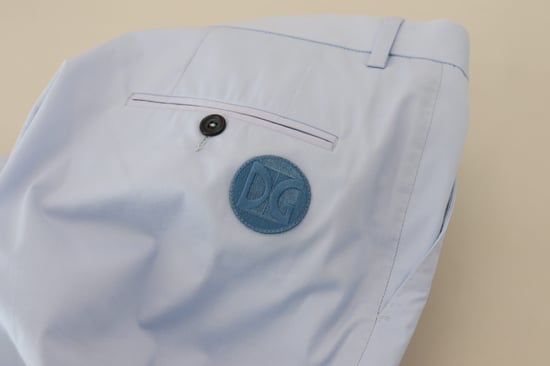 Pantalones de algodón azul claro Pt0857 - Image 6