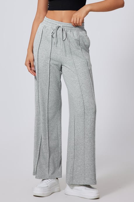 Pantalones de Pierna Ancha con Costuras Centrales - Image 3