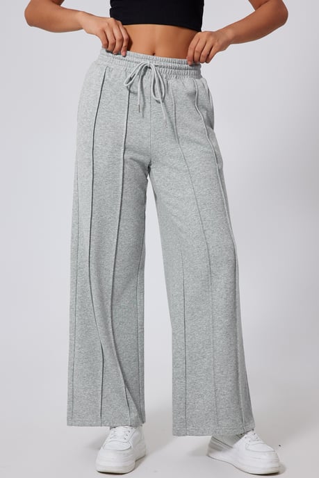 Pantalones de Pierna Ancha con Costuras Centrales - Image 5