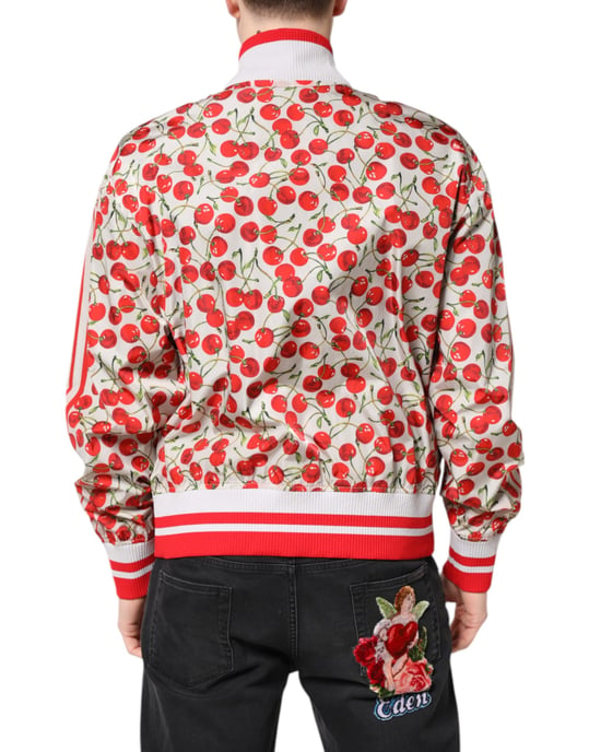 Chaqueta Bomber con Estampado de Cereza - Image 4