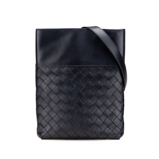 Bolso de cuero trenzado bandolera - Image 1