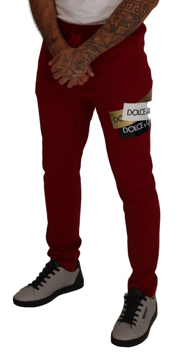 Pantalones de chándal Logoprint Burdeos - Image 3