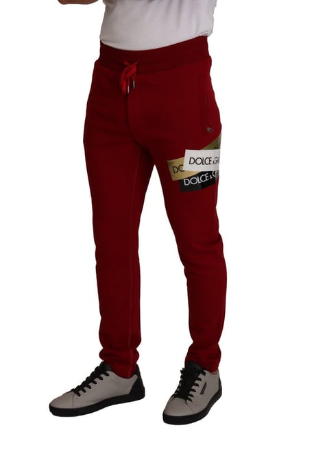Pantalones de chándal Logoprint Burdeos - Image 4