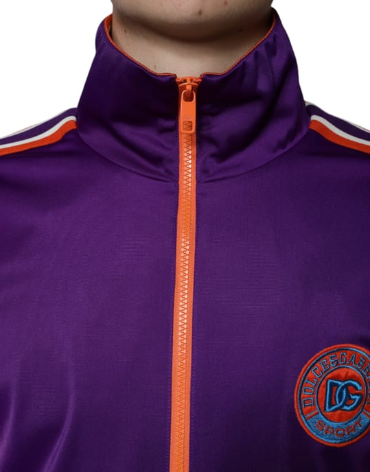 Chaqueta de pista de punto con cremallera - Image 5