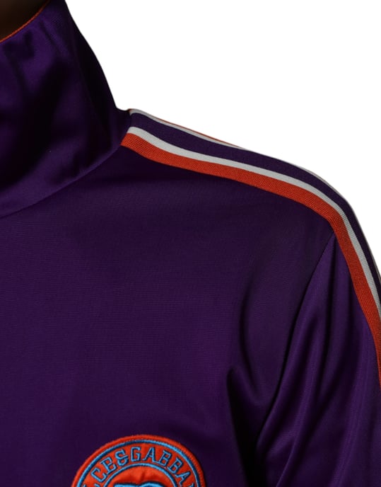 Chaqueta de pista de punto con cremallera - Image 6
