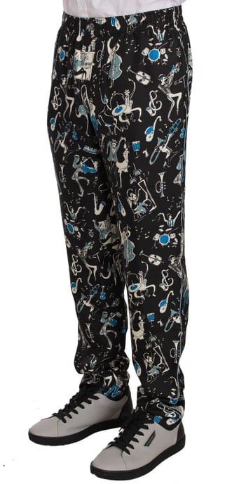 Pantalones de Impresión Musical Pt0155 - Image 3