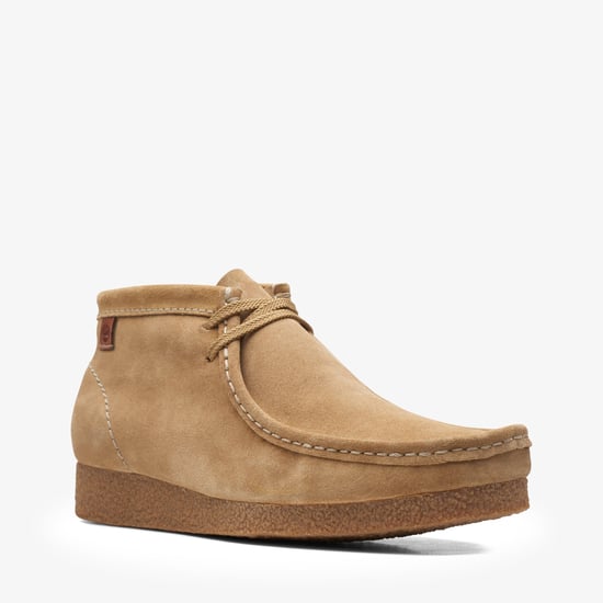 Botas Shacre de Suede en Arena Oscura - Image 2