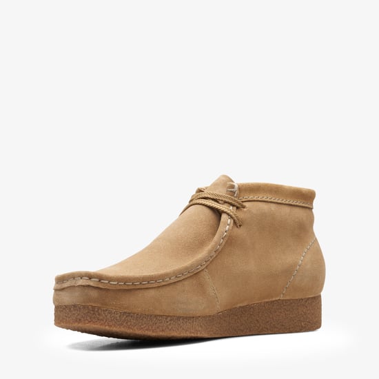 Botas Shacre de Suede en Arena Oscura - Image 4