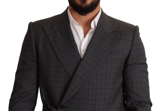Blazer Envoltura Diseño Cuadros - Image 4