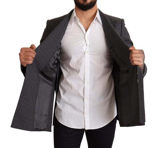 Blazer Envoltura Diseño Cuadros - Image 6