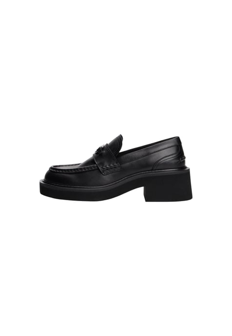 Mocasines de Tacón Bajo de Cuero - Image 3