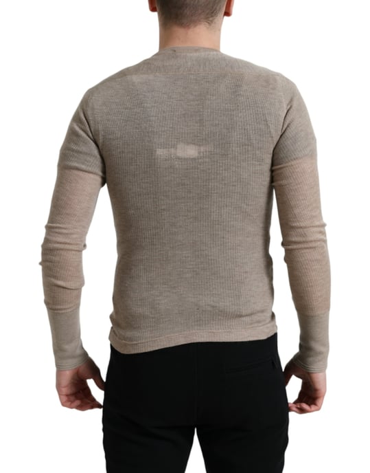 Camisa de Cachemira Henley de Manga Larga - Image 5