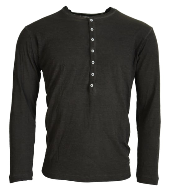 Camisa Henley de Manga Larga Tsh3535 - Image 1