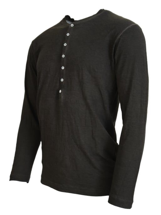 Camisa Henley de Manga Larga Tsh3535 - Image 2