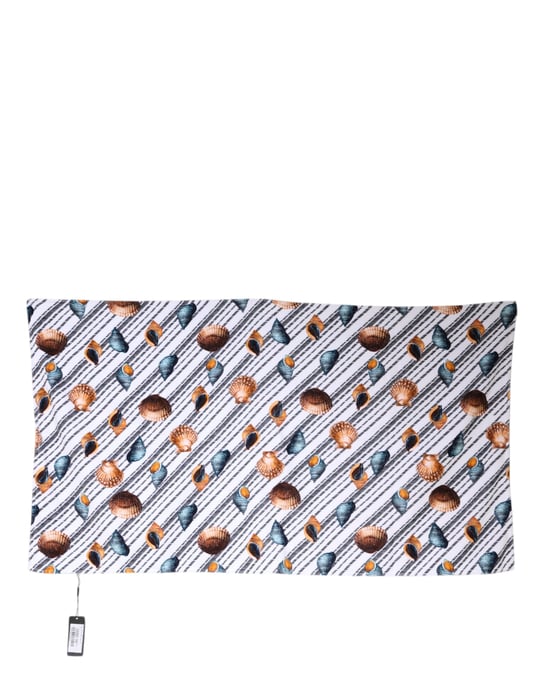 Pareo con estampado de conchas marinas - Image 2