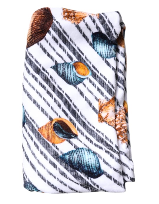 Pareo con estampado de conchas marinas - Image 6
