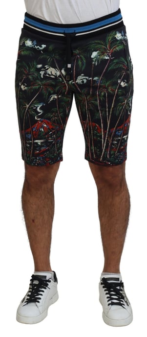 Pantalones Cortos de Estampado Tropical Estilo Verano - Image 1