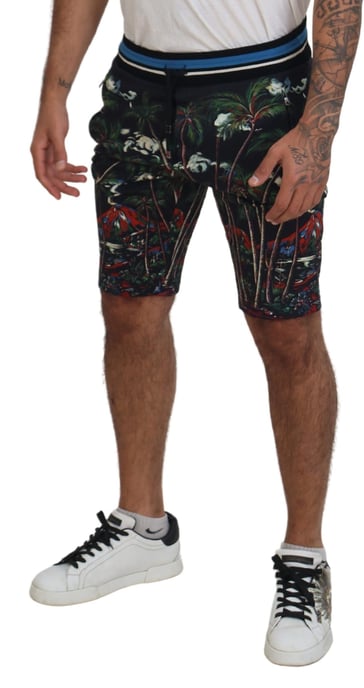 Pantalones Cortos de Estampado Tropical Estilo Verano - Image 4
