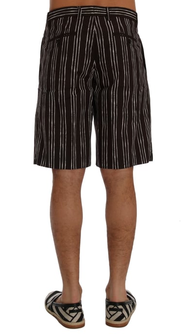 Pantalones Cortos de Rayas Verticales - Image 3
