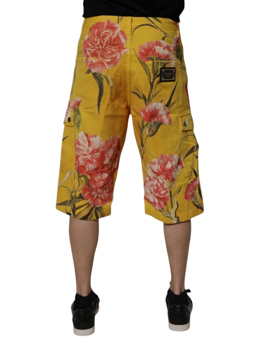 Pantalones Cortos Cargo Florales - Image 4