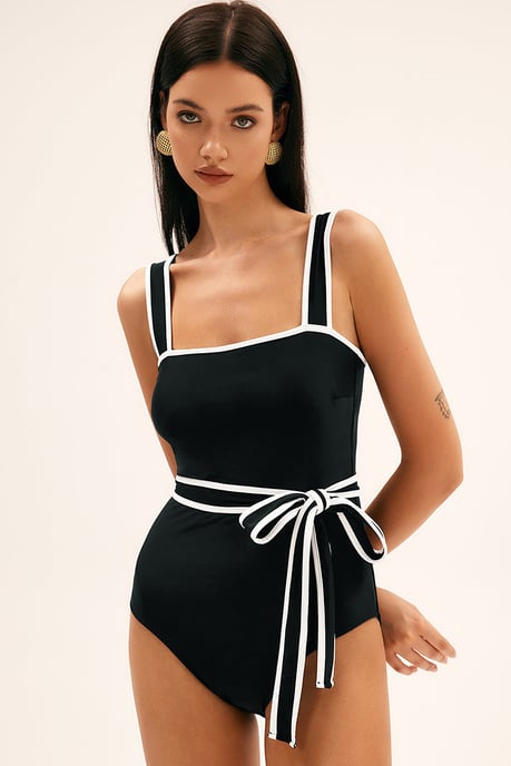 Maillot de baño con cinturón - Image 3