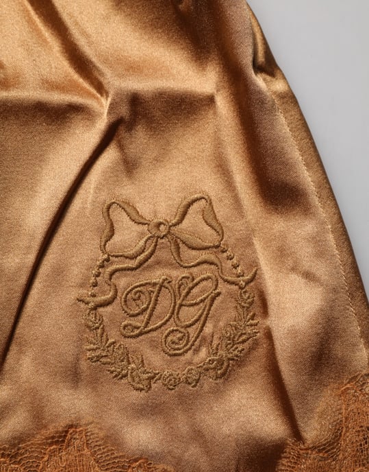 Camisón de Seda con Encaje - Image 6