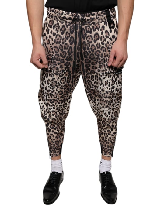 Pantalones Cargo de Leopardo - Image 1