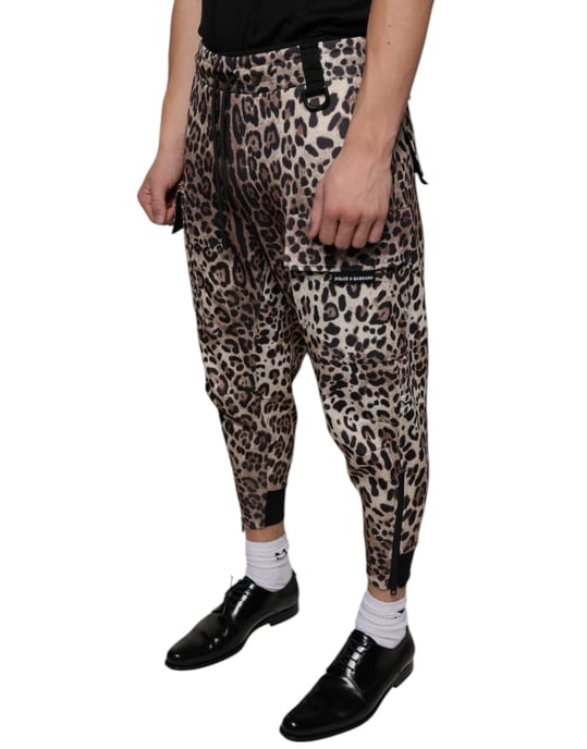 Pantalones Cargo de Leopardo - Image 3