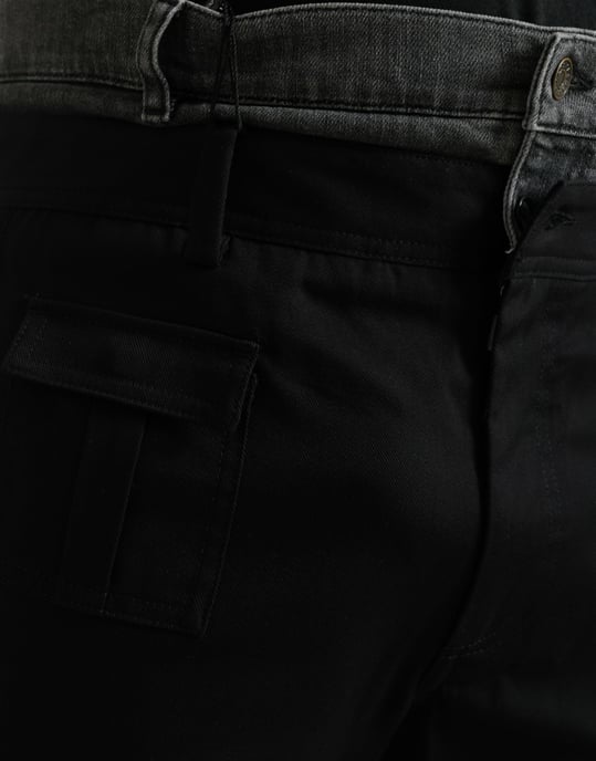Pantalones Cargo Estilo Bicolores - Image 4
