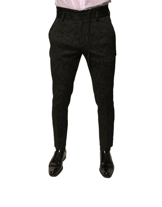 Pantalones Flores Slim Fit - Image 1