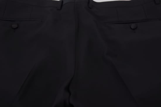 Pantalones Clásicos Ajuste Negro - Image 4