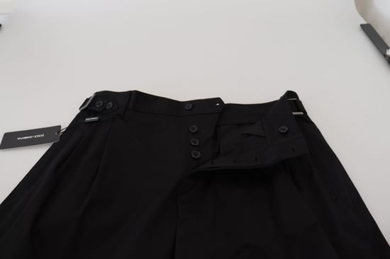 Pantalones de tiro medio de pierna recta - Image 4