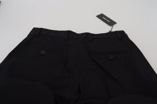 Pantalones de tiro medio de pierna recta - Image 6