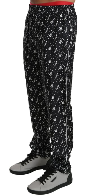 Pantalones de lounge con estampado musical - Image 2