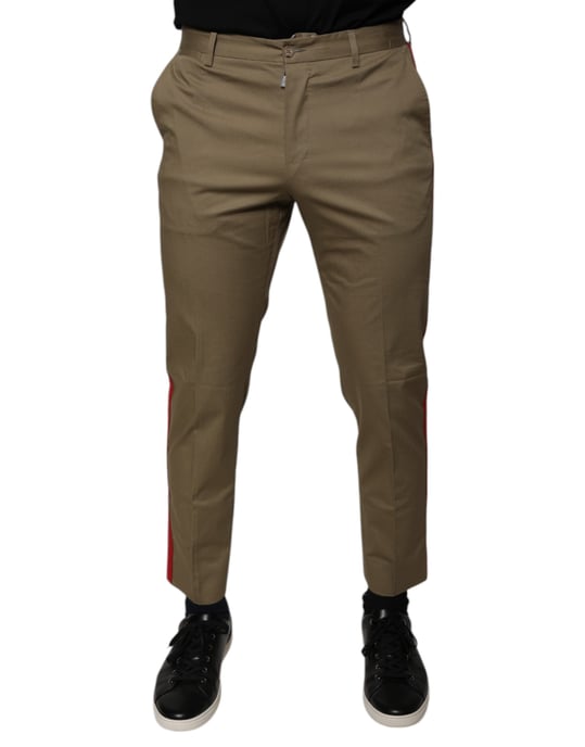 Pantalones Casual de Corte Slim con Rayas Laterales - Image 2