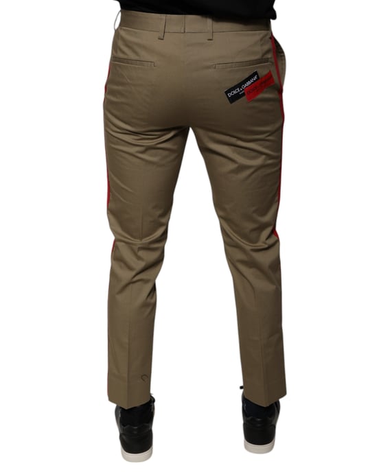 Pantalones Casual de Corte Slim con Rayas Laterales - Image 4