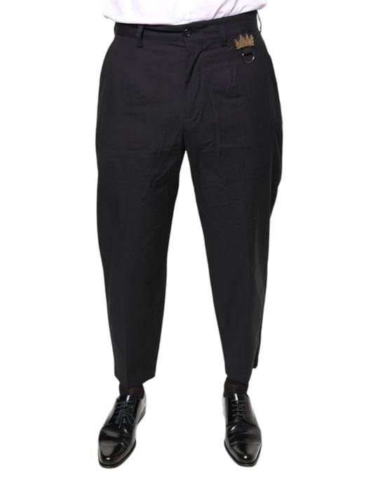 Pantalones Relaxedfit con Detalle de Corona - Image 2