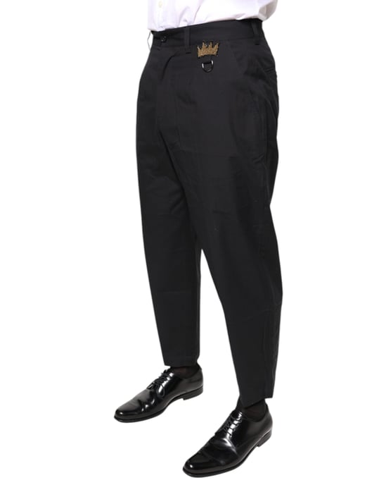 Pantalones Relaxedfit con Detalle de Corona - Image 3