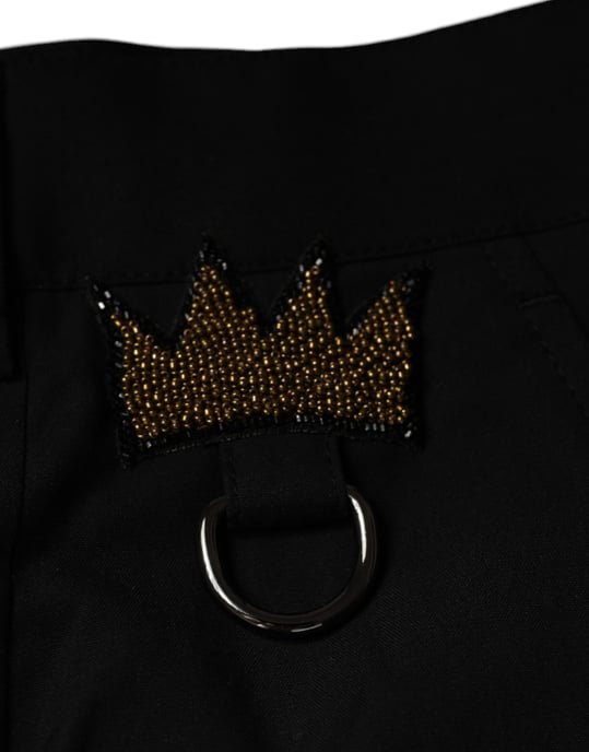 Pantalones Relaxedfit con Detalle de Corona - Image 6