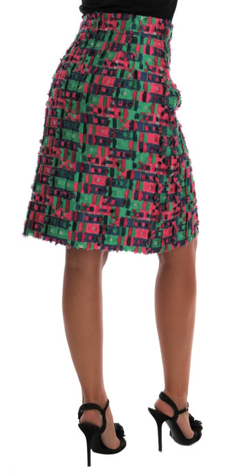 Falda Lápiz Multicolor Dolce & Gabbana - Image 2