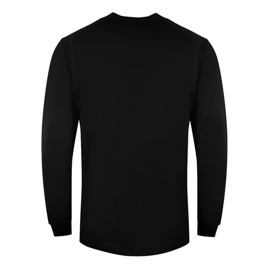 Sudadera Negra Con Logo Circular Grande De Cavalli Class Para Mujer - Image 2
