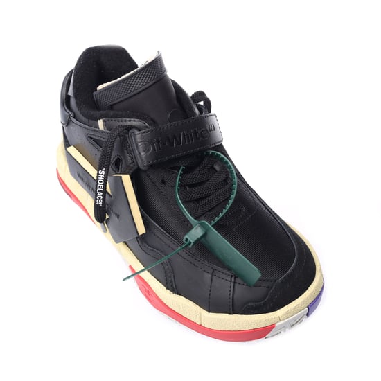 Off-White Zapatillas bajas Puzzle Couture en negro - Image 5
