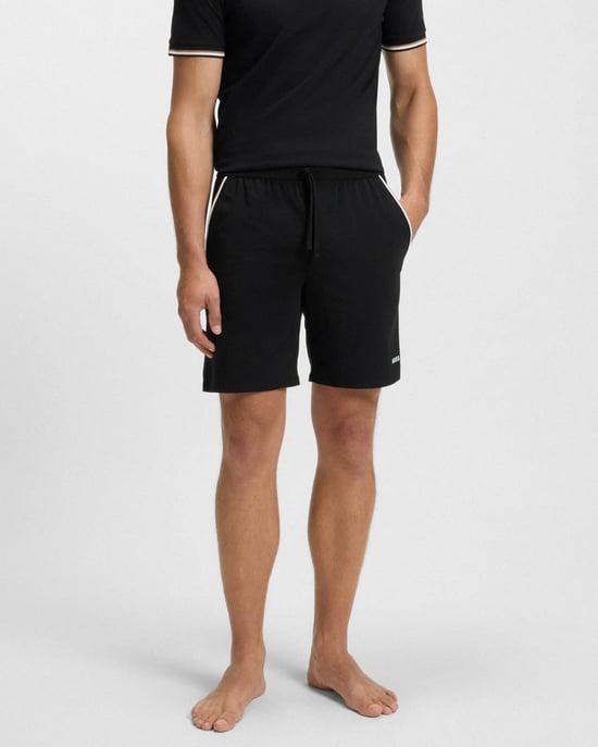 Boss Unique Shorts Black - Image 1