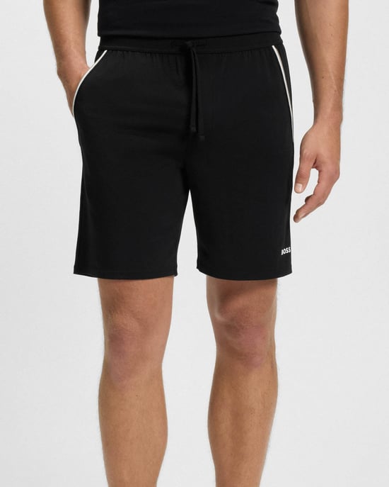 Boss Unique Shorts Black - Image 4