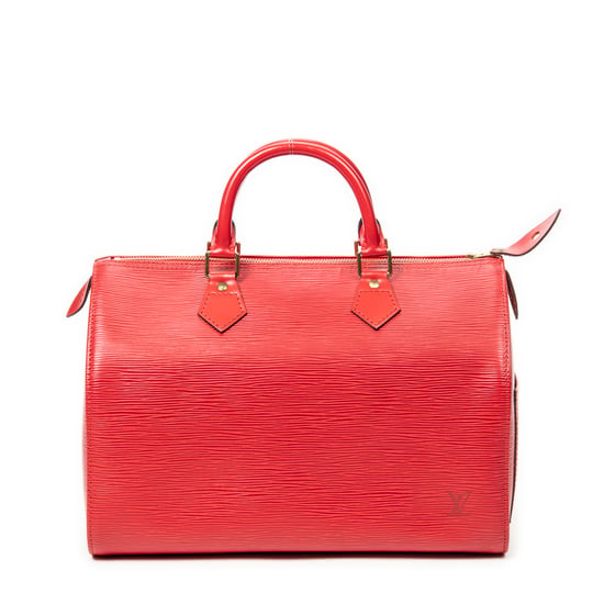 Louis Vuitton Speedy 30 en Rojo Piel de becerro - Image 1