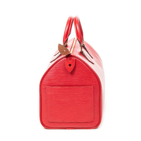 Louis Vuitton Speedy 30 en Rojo Piel de becerro - Image 3