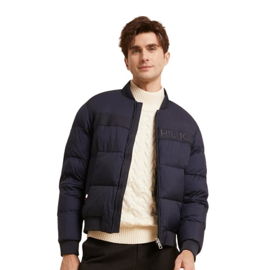 Chaqueta Bomber Azul Marino High Loft De Tommy Hilfiger - Image 3